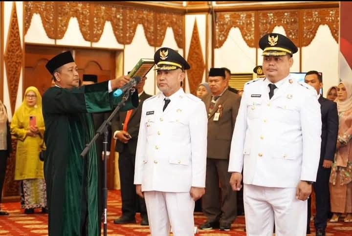 Bupati Bungo Resmi Dilantik! Gubernur Al Haris: Tak Ada Lagi Pembeda, Saatnya Bersatu Bangun Daerah