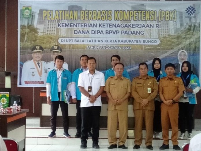 BLK Bungo Gelar Pelatihan Berbasis Kompetensi